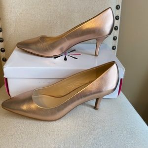 Rose gold ... like new heels .